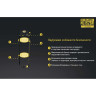 Аккумулятор NITECORE NL1826R 18650, 2600 мА·ч, с USB-зарядкой 16809